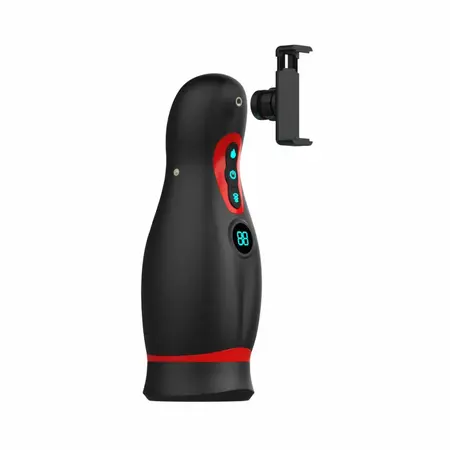 Teazers Turn Up The Heat Black Intimate Machine with Heating Function