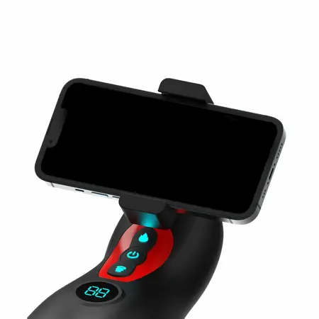 Teazers Turn Up The Heat Black Intimate Machine with Heating Function
