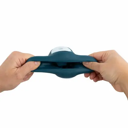 FPPR Squeezable Intimate Vibrating Device with Flexible Silicone Sleeve