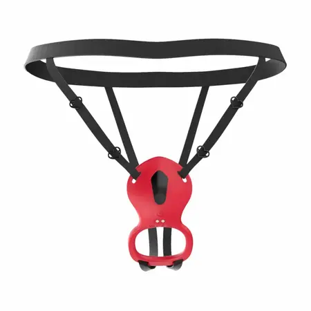 Teazers Red Adjustable Wearable Stimulation System with Remote Control