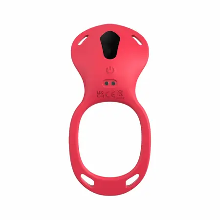 Teazers Red Adjustable Wearable Stimulation System with Remote Control