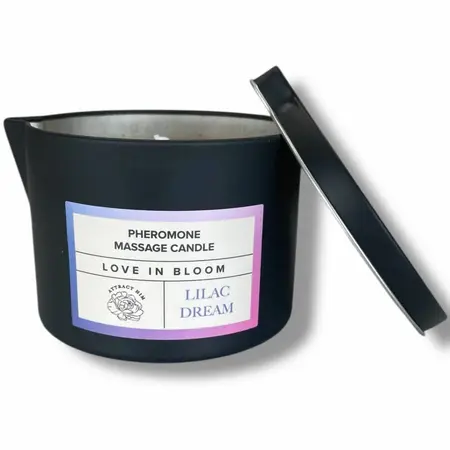 Eye of Love Bloom Massage Candle Indica Lilac Dream 150ml Vegan Aroma
