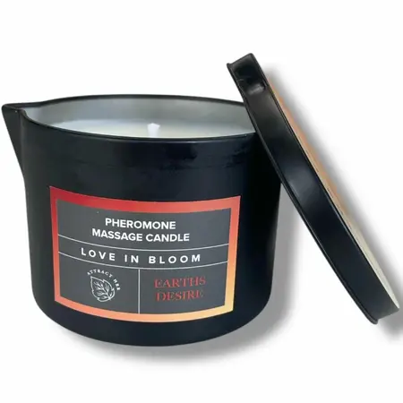 Eye of Love Bloom Earth’s Desire Sativa Massage Candle 150ml Vegan