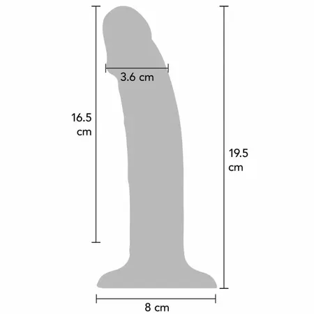 TOYJOY Get Real Silicone Intimate Device Purple 19.5 cm Rechargeable