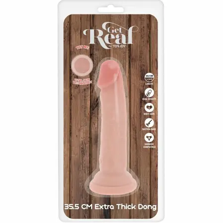 ToyJoy Get Real Deluxe Thick Intimate Model 35.5 cm Dual-Density TPE
