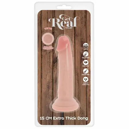 ToyJoy Get Real Deluxe Intimate System 15 cm Dual-Density TPE Thick Model