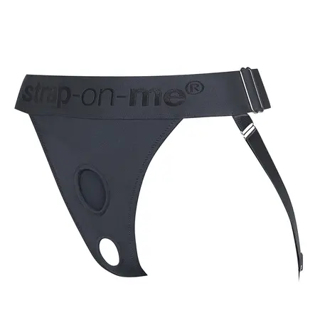 Strap-on-me Unique Harness Grey - Adjustable Microfibre One Size