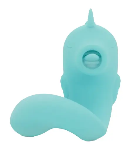 Unihorn C-Horse Ocean Peak Dual Motor Intimate Device, Blue Silicone