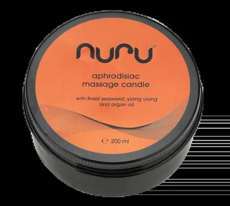 Nuru Massage Candle 200ml Seaweed & Ylang Ylang Aromatic Spa Formula