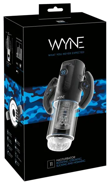 WYNE Model 11 Intimate Stimulation Machine with Dual Motors, Gray, 29 cm
