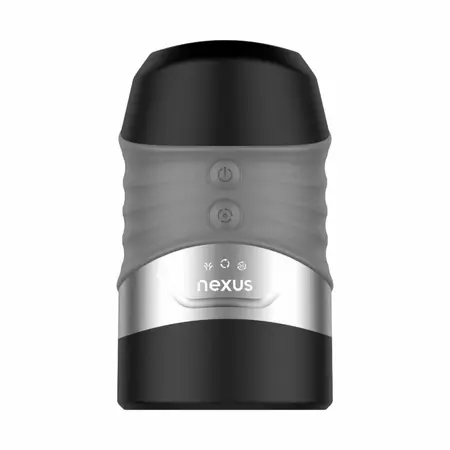Nexus Alpha Surge Rotating & Suction Intimate Machine Black