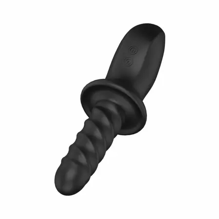 Nexus Ascend Black Rotating-Thrusting Intimate Device, Ergonomic, Waterproof