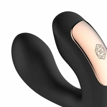 Rosy Gold Wearable Intimate Device Black with Luxury Charging Case