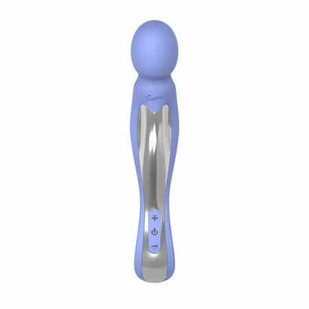 Teazers Curved Wand Lavender - Ergonomic Silicone Vibrating Device