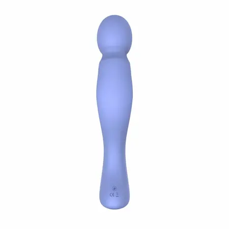 Teazers Curved Wand Lavender - Ergonomic Silicone Vibrating Device