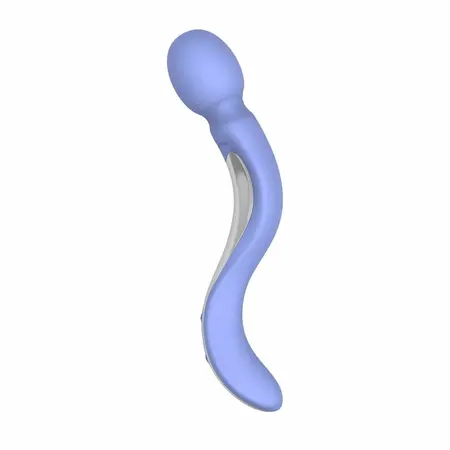 Teazers Curved Wand Lavender - Ergonomic Silicone Vibrating Device