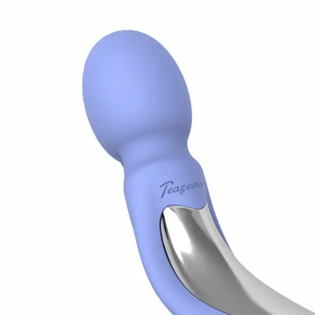 Teazers Curved Wand Lavender - Ergonomic Silicone Vibrating Device