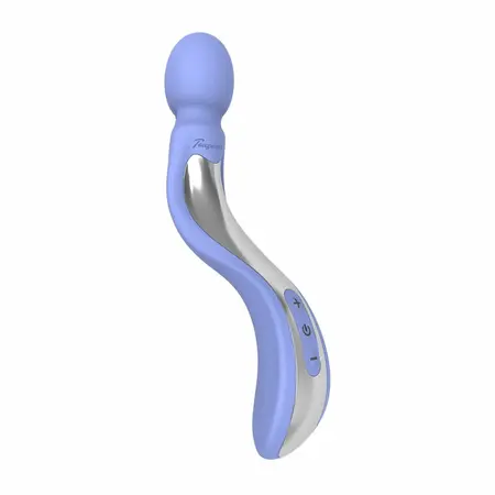 Teazers Curved Wand Lavender - Ergonomic Silicone Vibrating Device