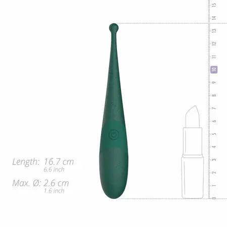 Glov Luna Eco Pin-Point Green - Rechargeable Targeted Vibrator