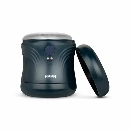 FPPR Dual-Sided Vibrating Sensation Device Black Waterproof Compact
