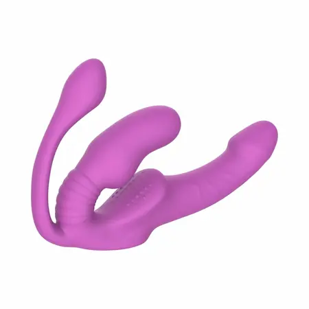 Teazers Strapless Pink Intimate System with Dual Plug & Remote Control