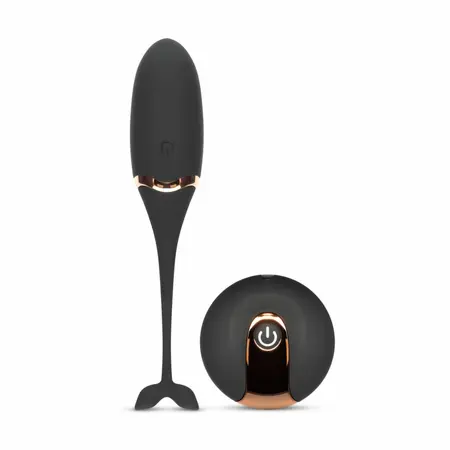 Teazers Vibrating Wireless Egg Black - 10-Mode Remote-Controlled Design