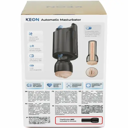 Kiiroo Keon WiFi Interactive Automatic Device, Bluetooth & App Control
