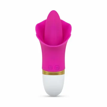 Teazers Flower Touch Compact Silicone Vibrating Device Pink