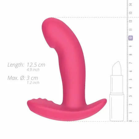 EasyConnect Ivy Wearable App-Controlled Intimate Device, Purple, Compact