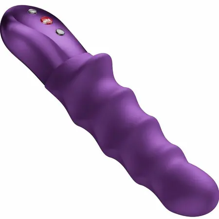 FUN FACTORY Stronic Surf Dark Violet - Pulsating Silicone Device 20 cm