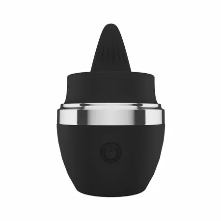 Mini Tongue компактен силиконов вибратор с езиче, черен