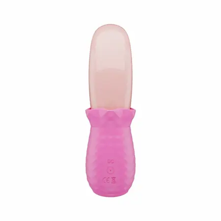 Teazers Tongue Vibrator Pink - Flexible Silicone External Massager USB