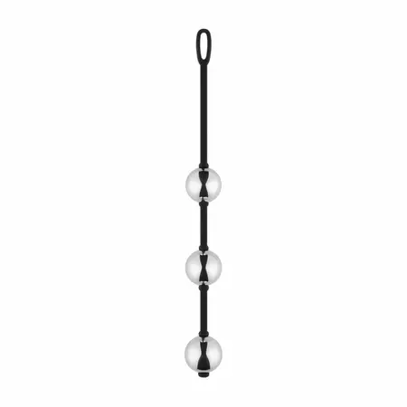 EasyToys Geisha Metal Kegel Balls Silver - Strengthening System, 321g