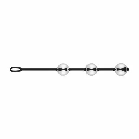 EasyToys Geisha Metal Kegel Balls Silver - Strengthening System, 321g