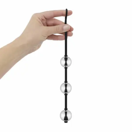 EasyToys Geisha Metal Kegel Balls Silver - Strengthening System, 321g