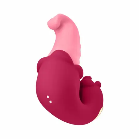 Teazers Double Tongue Pink Dual-Action Silicone Intimate Device