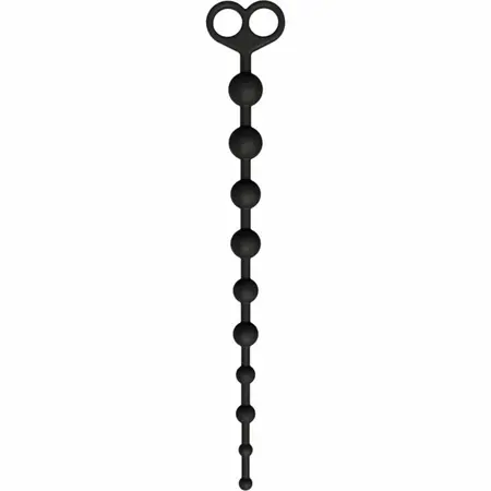 TOYJOY Flexible Silicone Intimate Bead System 34cm Black