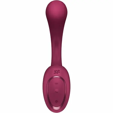 G for Goddess 2 силиконов вибратор с два мотора, бордо
