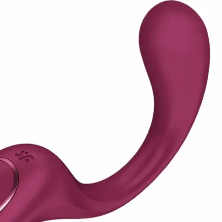 G for Goddess 2 силиконов вибратор с два мотора, бордо