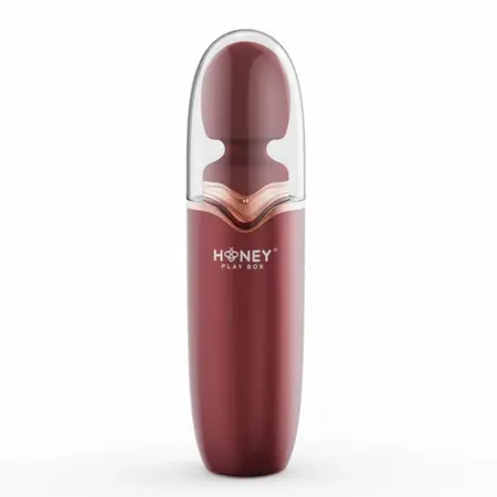 HoneyPlayBox Stormi Red Wand - Heating, 9 Modes, Magnetic Charging