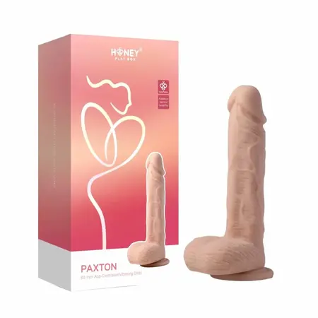 HoneyPlayBox Paxton Rotating & Vibrating Intimate Machine 21.9 cm Silicone