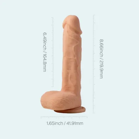 HoneyPlayBox Paxton Rotating & Vibrating Intimate Machine 21.9 cm Silicone
