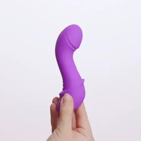 Teazers Mini Thrusting Device Purple - Compact Rechargeable Massager