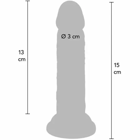 ToyJoy Get Real Deluxe 15 cm Dual-Density Intimate Model, Beige