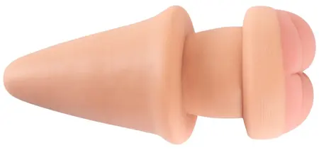 Nature Skin 2-in-1 Plug & Extension - Flexible Anatomical System, 19.5cm