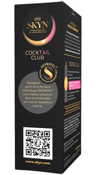 SKYN Cocktail Club Sensoprene Flavoured Latex-Free Condoms 9-Pack