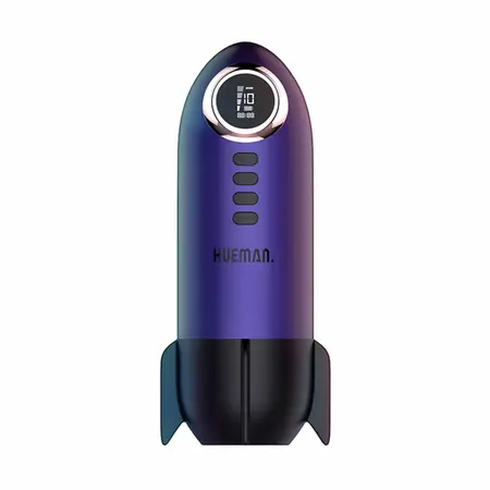 Blast Off вибратор ракета с LED панел, лилав, 10 режима