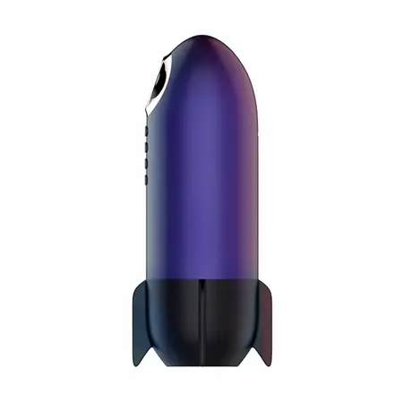 Blast Off вибратор ракета с LED панел, лилав, 10 режима