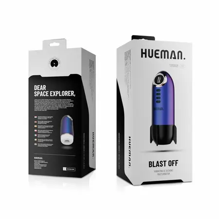 Blast Off вибратор ракета с LED панел, лилав, 10 режима