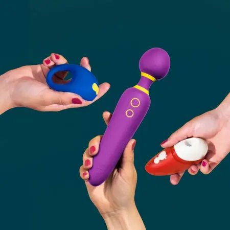 ROMP Pleasure Kit 3-in-1 Set - Wand Massager, Ring & Air System